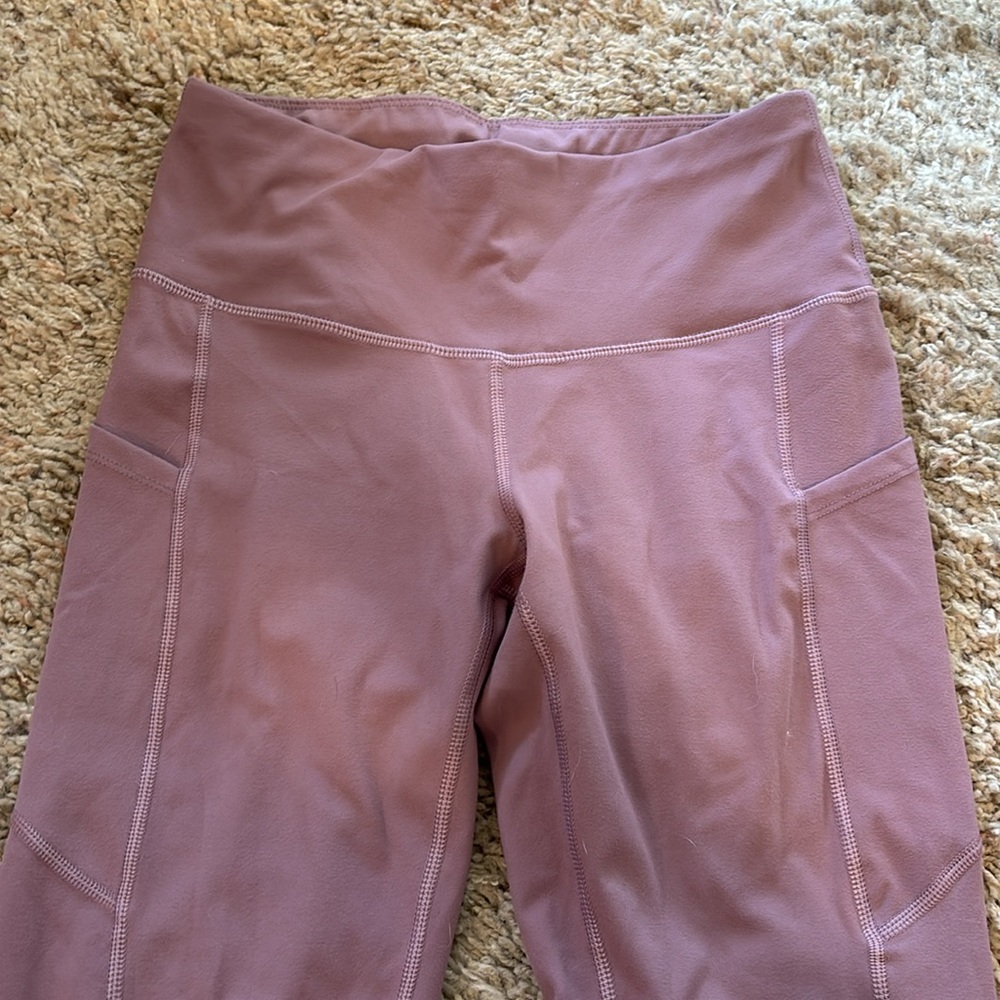 Pink leggings from Amazon size small